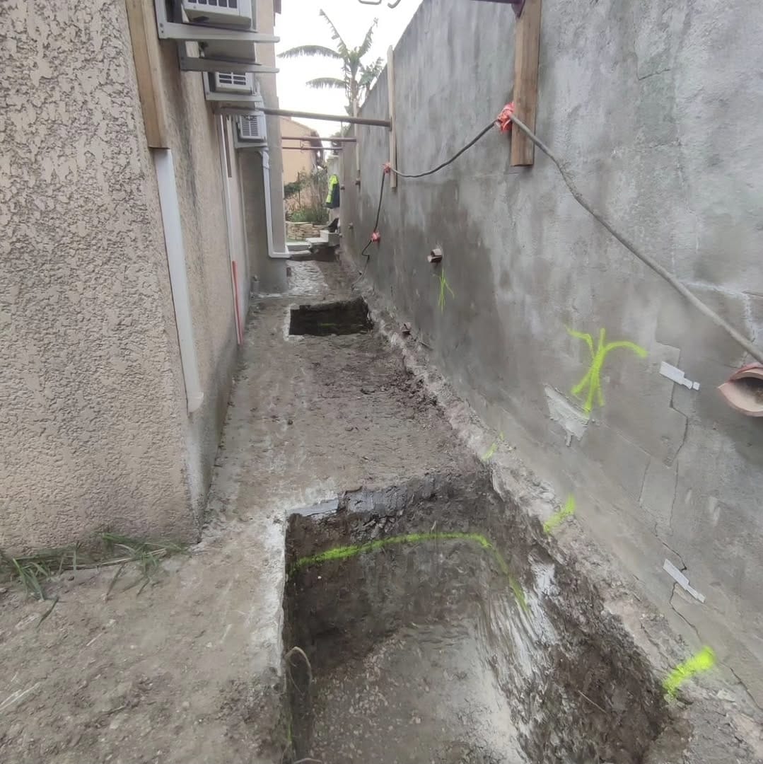Terrassement & drainage périphérique